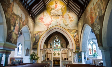 Berwick Church, decorated by Vanessa Bell and Duncan Grant.