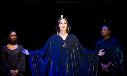 Cattrall in Antony and Cleopatra at the Liverpool Playhouse in 2010.