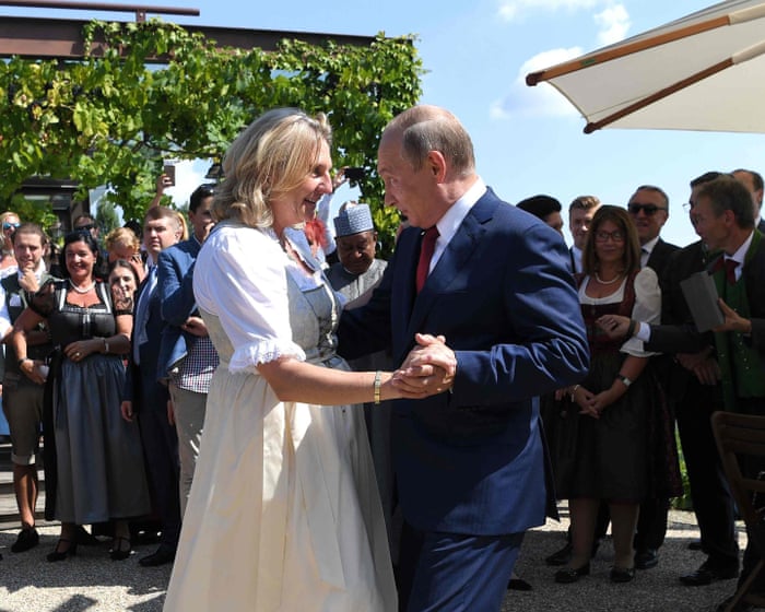 Dancing with Putin: how Austria’s former foreign minister found a new home in Russia – podcast