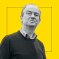 Portrait of Peter Bradshaw against yellow background