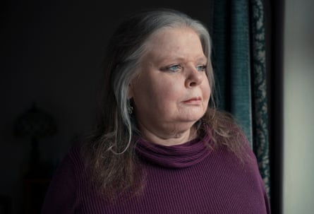 Su Gorman, wife of Steve Dymond, a haemophiliac who contracted   hepatitis C after being treated with contaminated blood