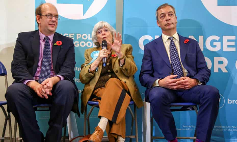 Nigel Farage, Mark Reckless and Ann Widdecombe.