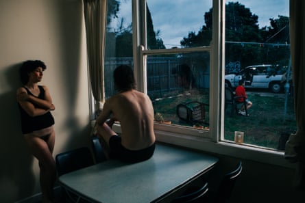 Together Apart: two teenagers looking out of the window 