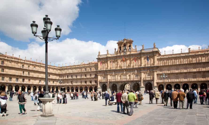 Plaza Mayor, Salamanca, Spain.