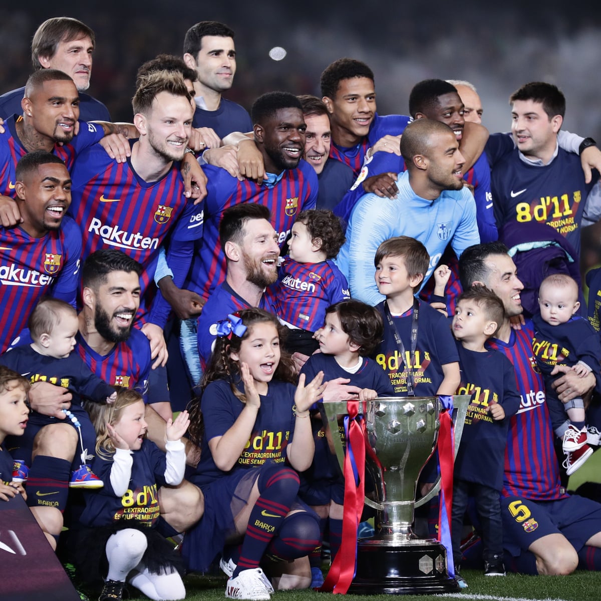 Pastor de nuevo heroico Barcelona win La Liga title as Lionel Messi goal secures victory over  Levante | La Liga | The Guardian
