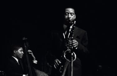 ‘Steve Schapiro was in the right place at the right time when he photographed the illustrious saxophonist Sonny Rollins at the Apollo Theater in February 1962. Rollins grew up in Harlem, so his week long stint was a homecoming. It was also among his first bookings after having vanished from the public eye for about two years. Though widely regarded as the most accomplished jazz musician of his generation – a hero of the tenor, a jubilant improviser – he had stopped performing in late summer 1959’