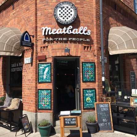 Meatballs for the people restaurant, Stockholm