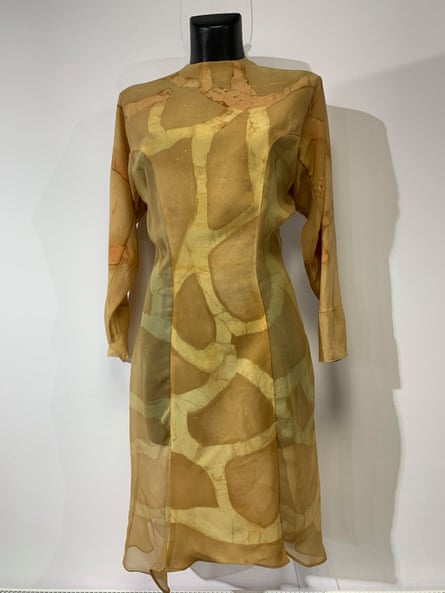 A dress designed by Linda Row