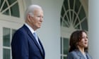 Biden and Harris head to Philadelphia to rally Black voters as dismal approval ratings persist – live