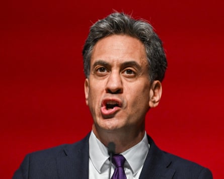 The foreign secretary, Ed Miliband