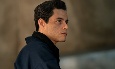 ‘Another in the endless gallery of antagonists who have conceived a personal obsession with Bond himself’ … Rami Malek.
