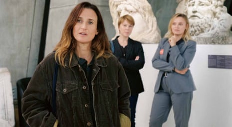 Camille Cottin, India Hair and Sara Forestier in Three Friends.