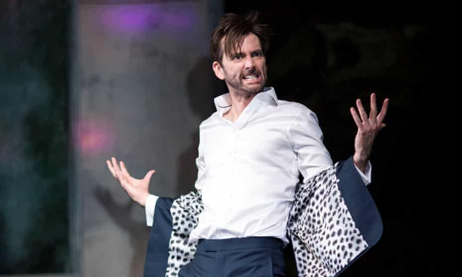 ‘A picture of dissolution’: David Tennant in Don Juan in Soho.