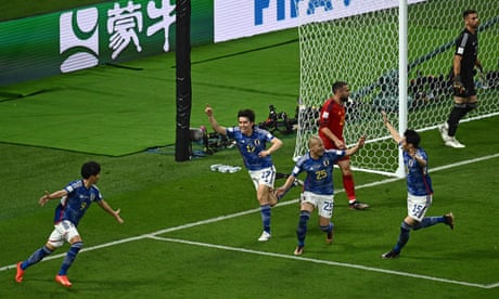 Japan shock Spain in controversial style to send Germany tumbling out