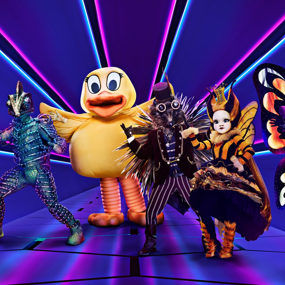 the masked singer review is that angela lansbury singing you got the love if only television the guardian