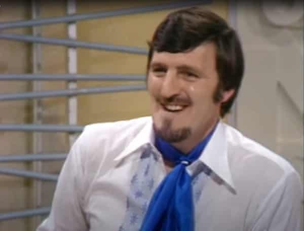 Cigars and showmen: the summer that changed English football punditry | Football 1 Jimmy Hill in one of his custom-made silk neckerchiefs