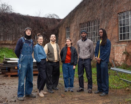 Joel de Mowbray (far left) with Tipping Point East partners.