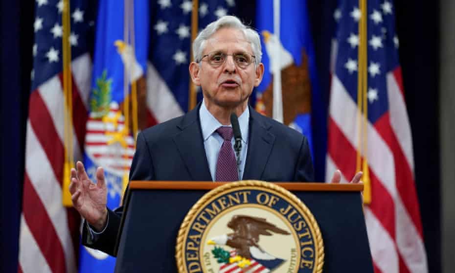 Merrick Garland: ‘In complex cases, initial charges are often less severe than later charged offenses. This is purposeful, as investigators methodically collect and sift through more evidence.’
