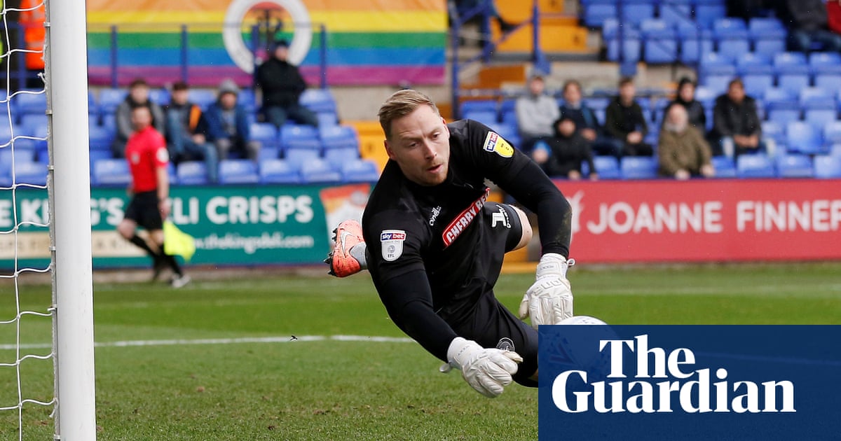 Man arrested after Wycombe goalkeeper alleges he was target of homophobic abuse
