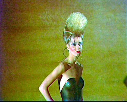 Avant-garde hair.