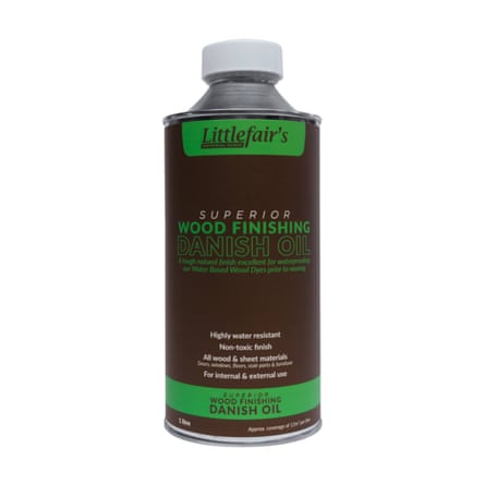 Littlefair Superior Water Resistant Wood Finishing Danish Oil