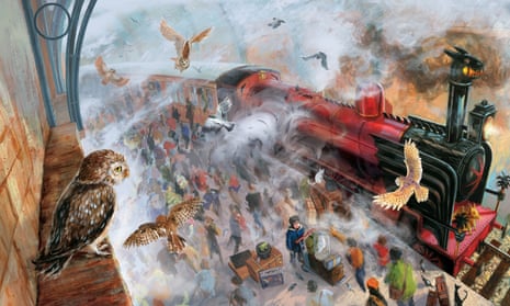 An illustration from a 2015 edition of Harry Potter and the Philosopher’s Stone by Jim Kay.