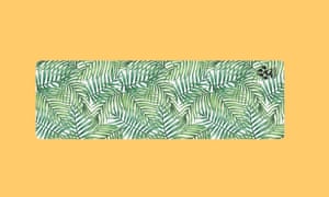 Tapis de yoga tropical
