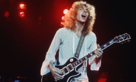 ‘I’ve got a week left to write it’ … Peter Frampton in 1976, a year after the single’s release.