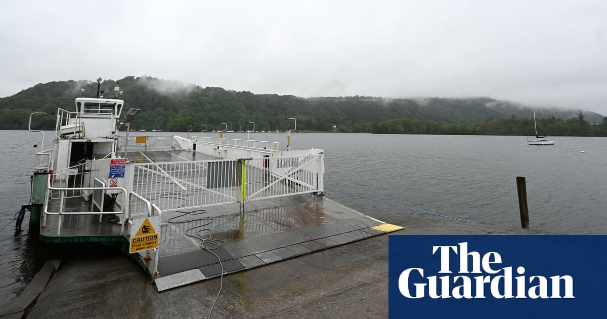 Windermere ferry halted after ‘excessive rainfall’ in Lake District