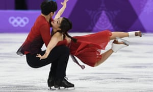 Winter Olympics Team Figure Skating Canada Win Gold As Usa