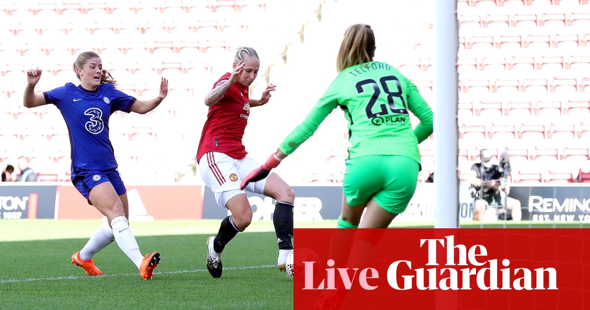 Manchester United 1-1 Chelsea: Womens Super League – as it happened