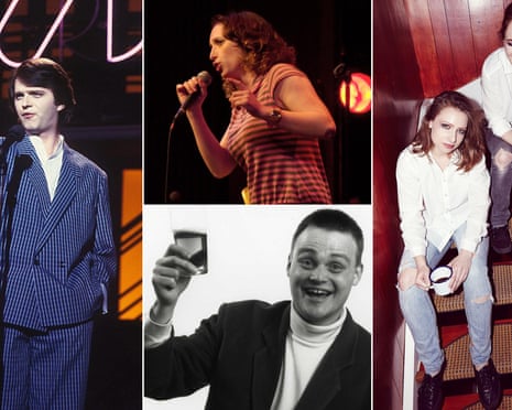 Clockwise from left: Paul Merton, Isy Suttie, Lazy Susan and Al Murray
