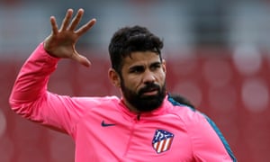 Go Costa Trained On Wednesday With The Atletico Madrid Squad In The Lead Up To Their Champions League Semi Final First Leg At Arsenal Go Costa Trained On Wednesday With The Atletico Madrid Squad In The Lead Up To Their Champions League Semi Final First Leg At Arsenal