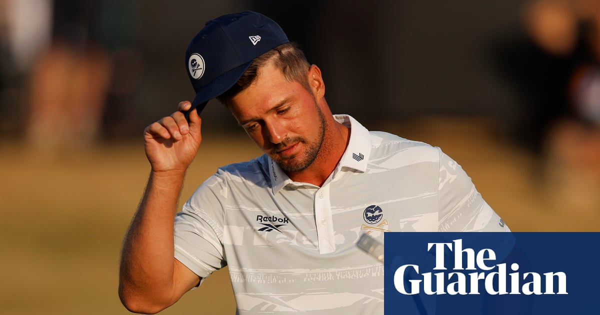 Bryson DeChambeau plays to the gallery whether or not they think he is villain or victim | Andy Bull