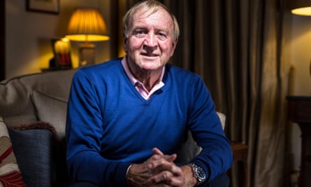 Francis Lee at his home in Cheshire in 2017.