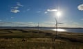 Wind turbines on Capital Wind Farm in Bungendore, New South Wales. 