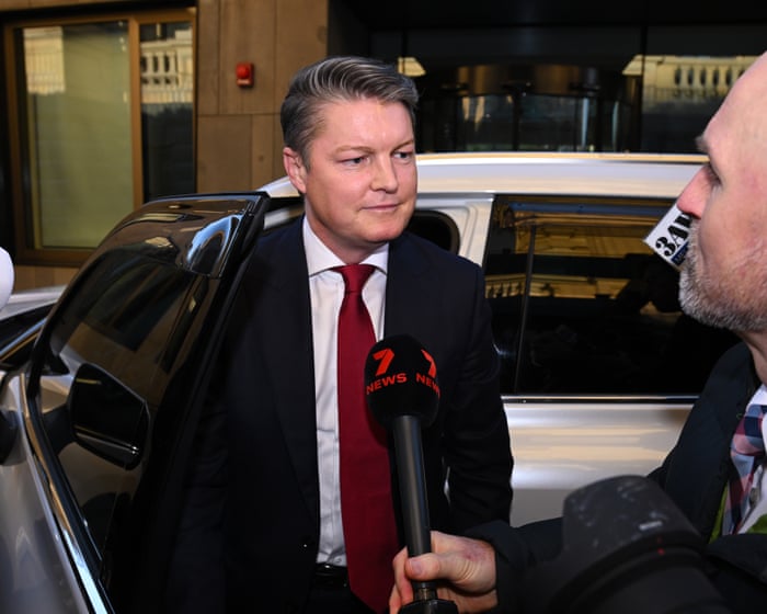 Australia news live: Victorian Labor MPs gather before Jacinta Allan leadership challenge; NSW Liberal leader says Icac hearing ‘intensely uncomfortable listening’