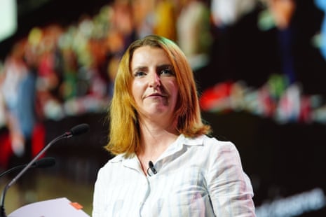 Louise Haigh at the TUC.
