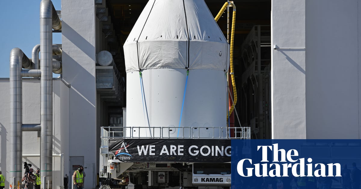 The Orion capsule will be launched on the Space Launch System, paving the way for the resumption of people to walk on Earth’s satellite again Nasa h
