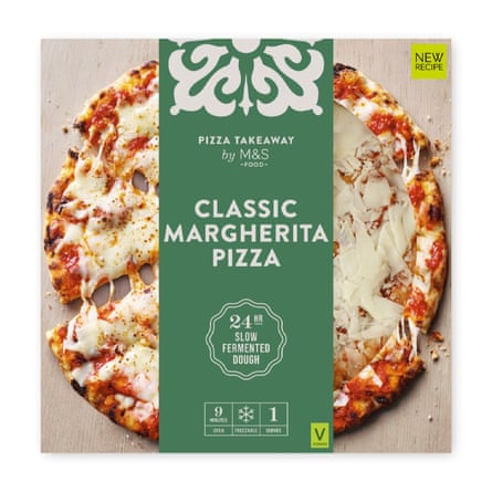 M&S Classic margherita pizza