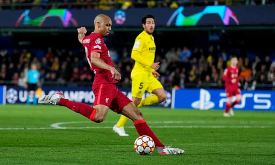 Fabinho fires Liverpool back into the lead.