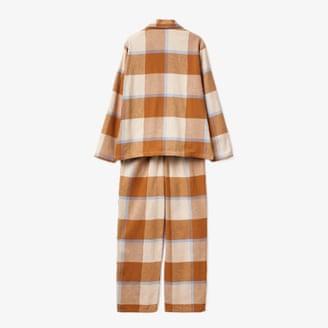 Benetton flannel tartan pyjamas