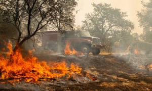 surrounded by fire california politicians question links to climate