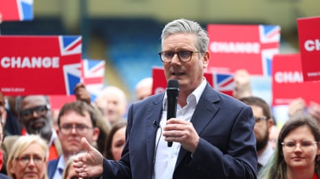 'This election is for you': Keir Starmer kicks off Labour campaign in Kent – video