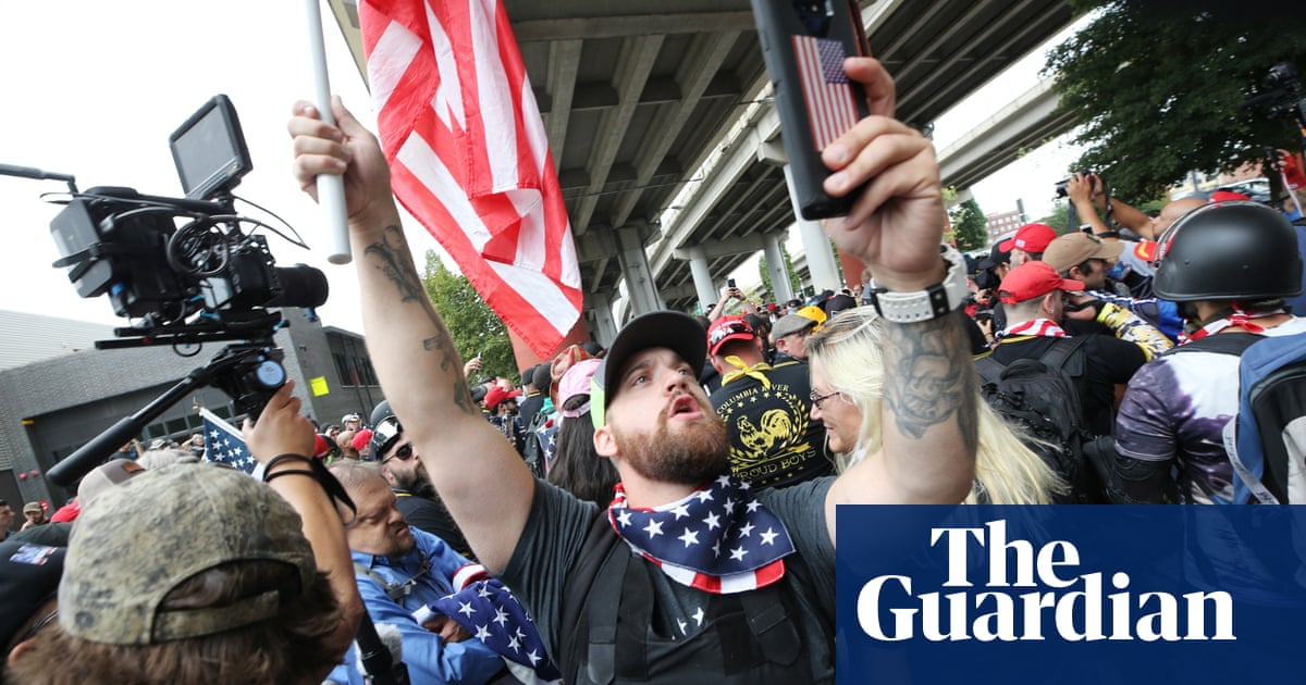 Portland rally: Proud Boys vow to march each month after biggest protest of Trump era
