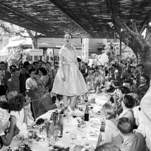 Jeanne Moreau at the Cannes Film Festival in May 1958