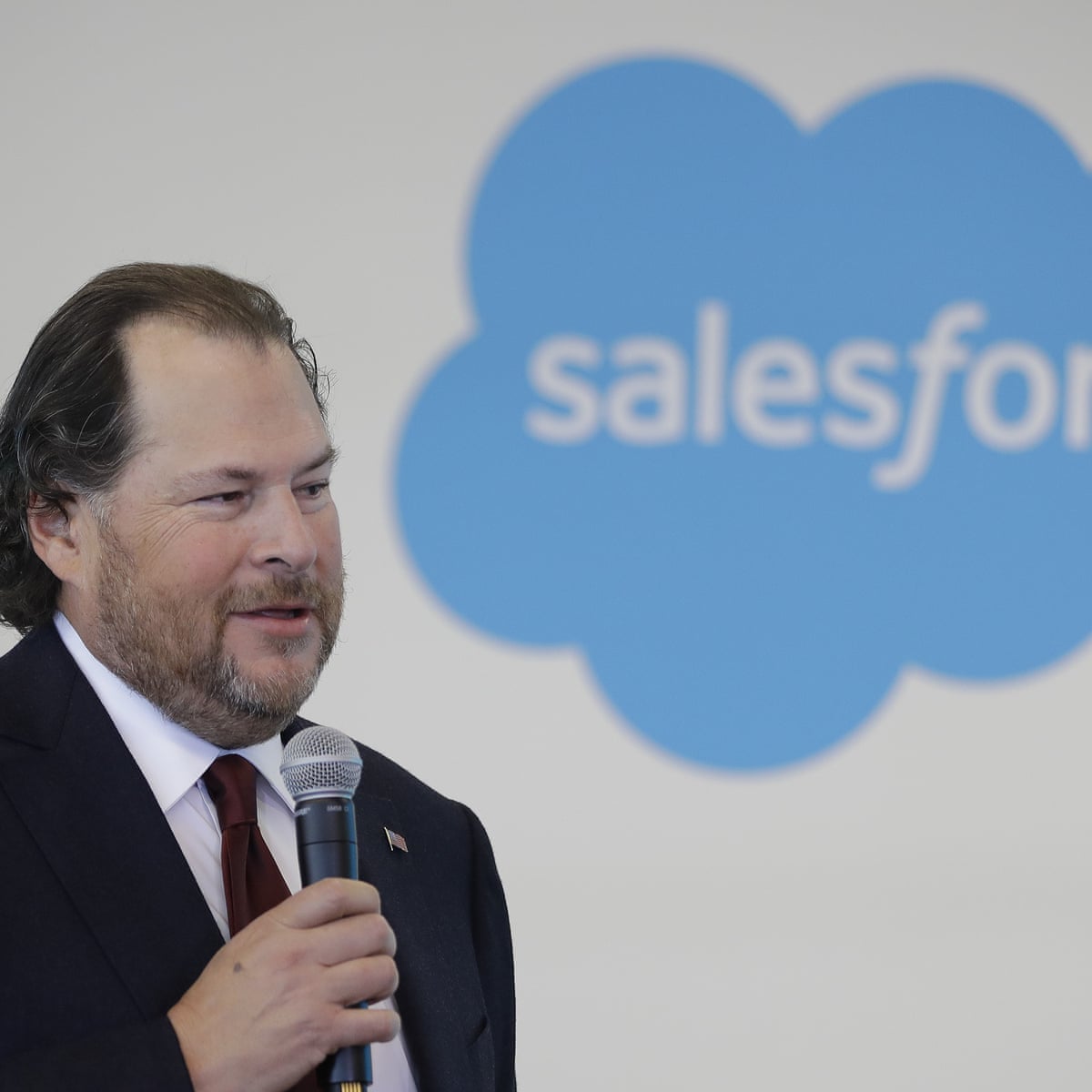 Salesforce to buy Slack in $27.7bn deal aimed at competing with Microsoft | Technology | The Guardian