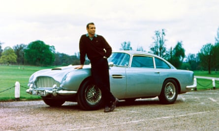 Sean Connery as James Bond in Goldfinger.