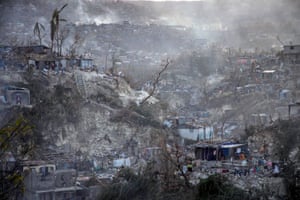 Hurricane Matthew ripped through the city of Jérémie in Haiti, devastating its infrastructure