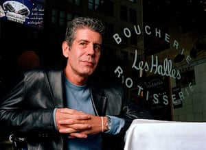 His book Kitchen Confidential: Adventures in the Culinary Underbelly depicts his time at Brasserie Les Halles